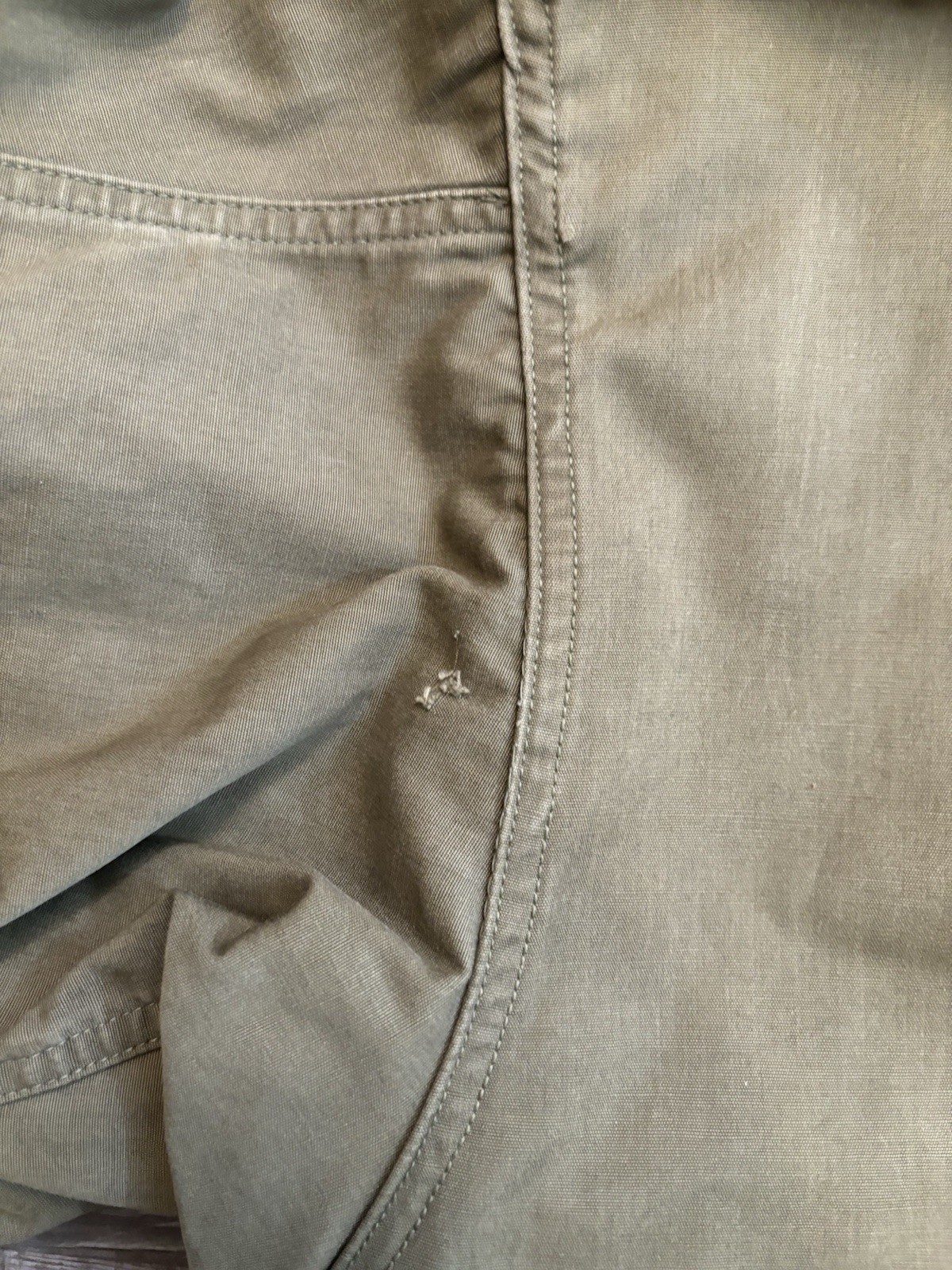 VTG M1947 US Military Parka Med W/ Liner Korean War Salty Army USMC