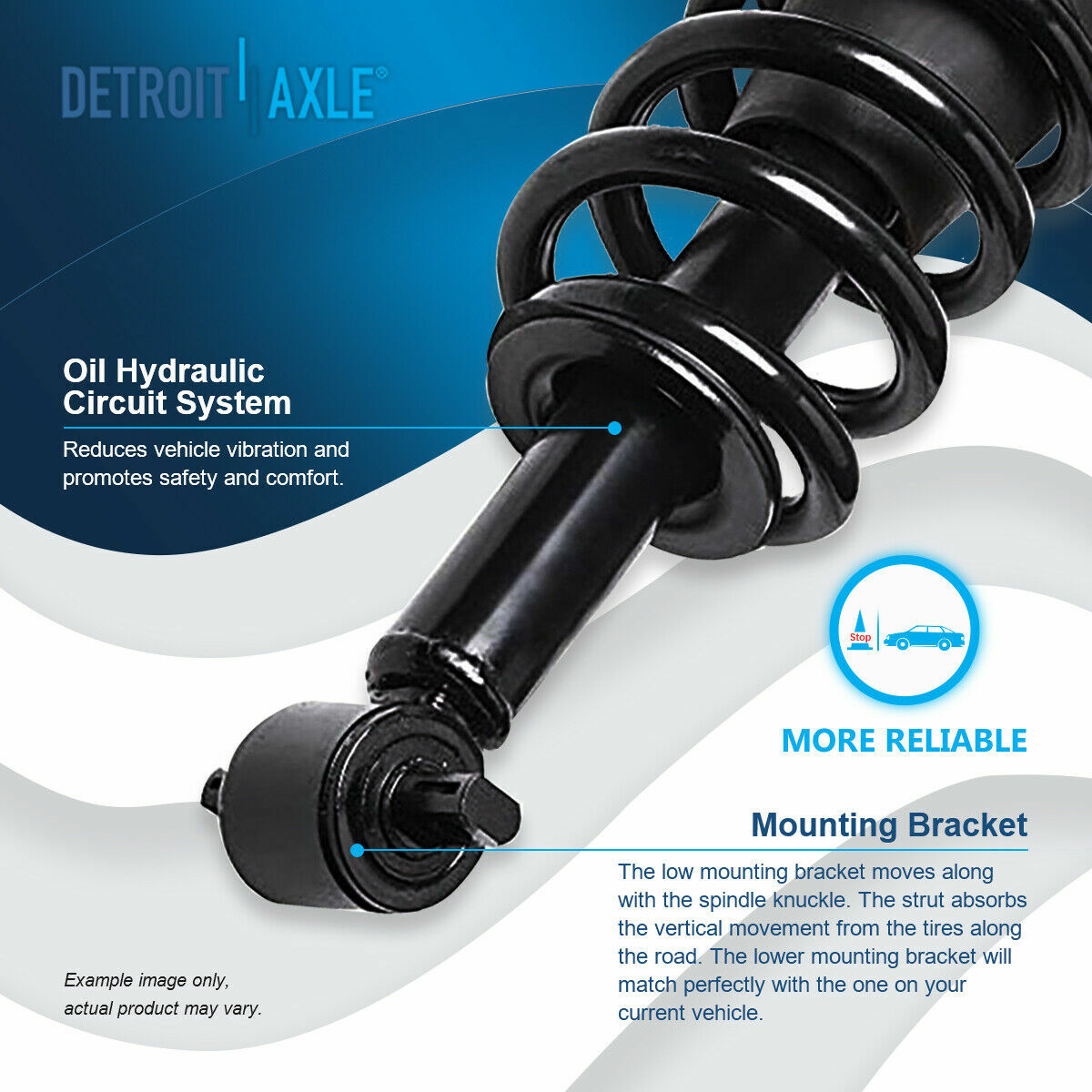 Front Struts Rear Shocks for Chevy Tahoe Avalanche Suburban 1500 Yukon Escalade