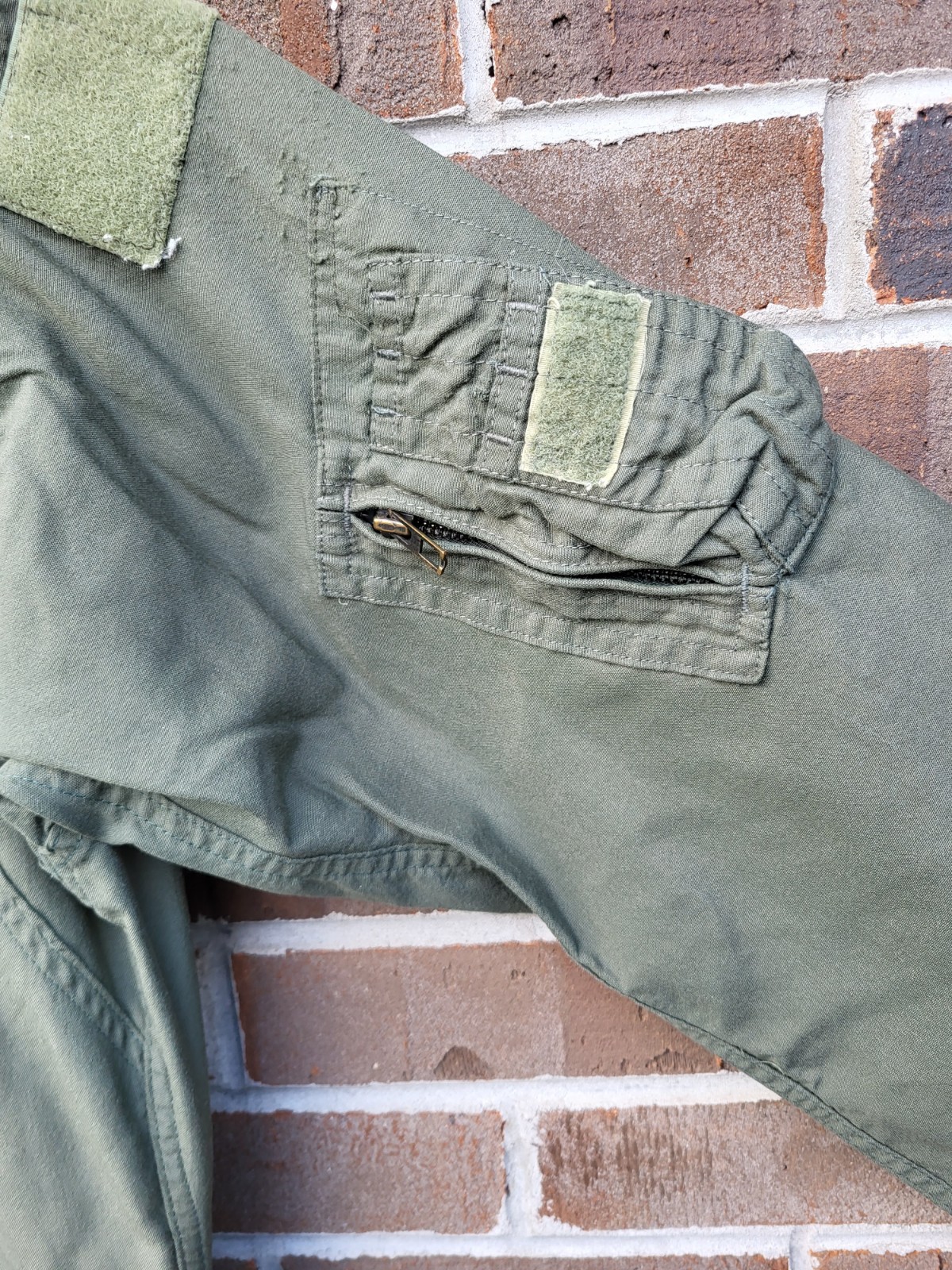 USAF Coveralls Flyers CWU-27P Summer Mens Size 44R Green 90s Military