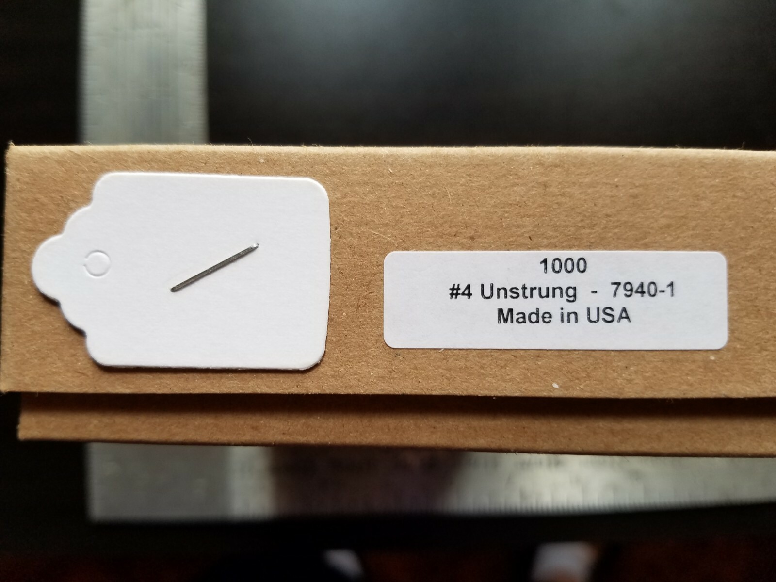 Blank White Merchandise Price Tags Retail Jewelry Large Small No String Unstrung