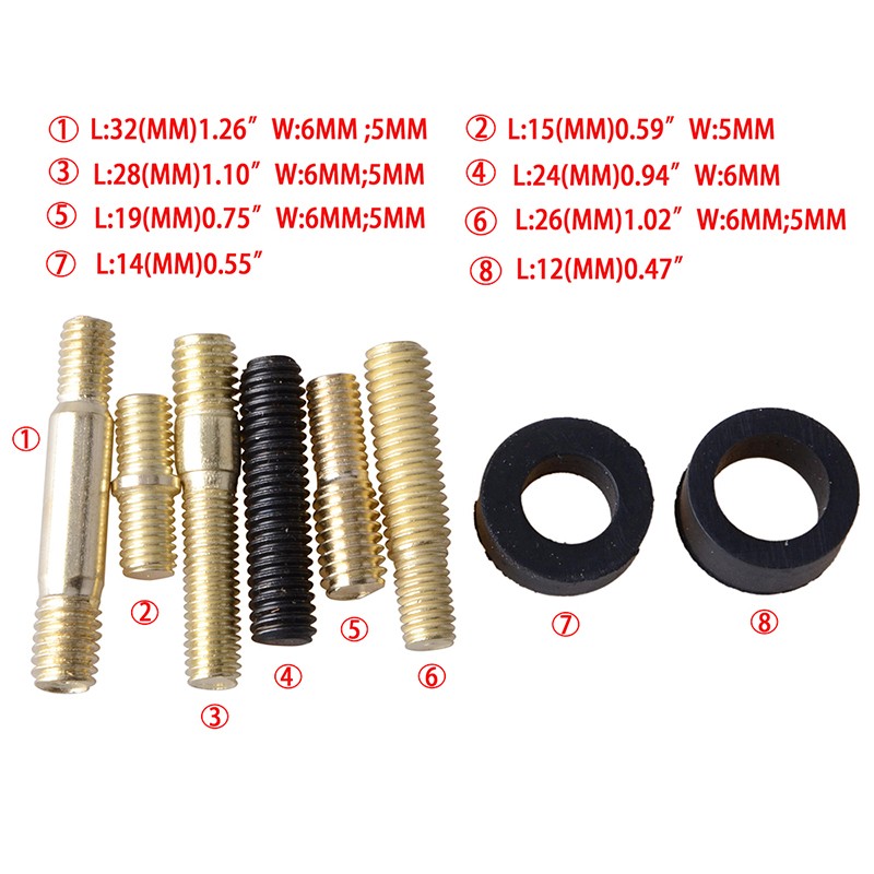 2-PACK 50 CAL BULLET SHORT ANTENNA FIT FOR 1994~16 HARLEY DAVIDSON ELECTRA GLIDE