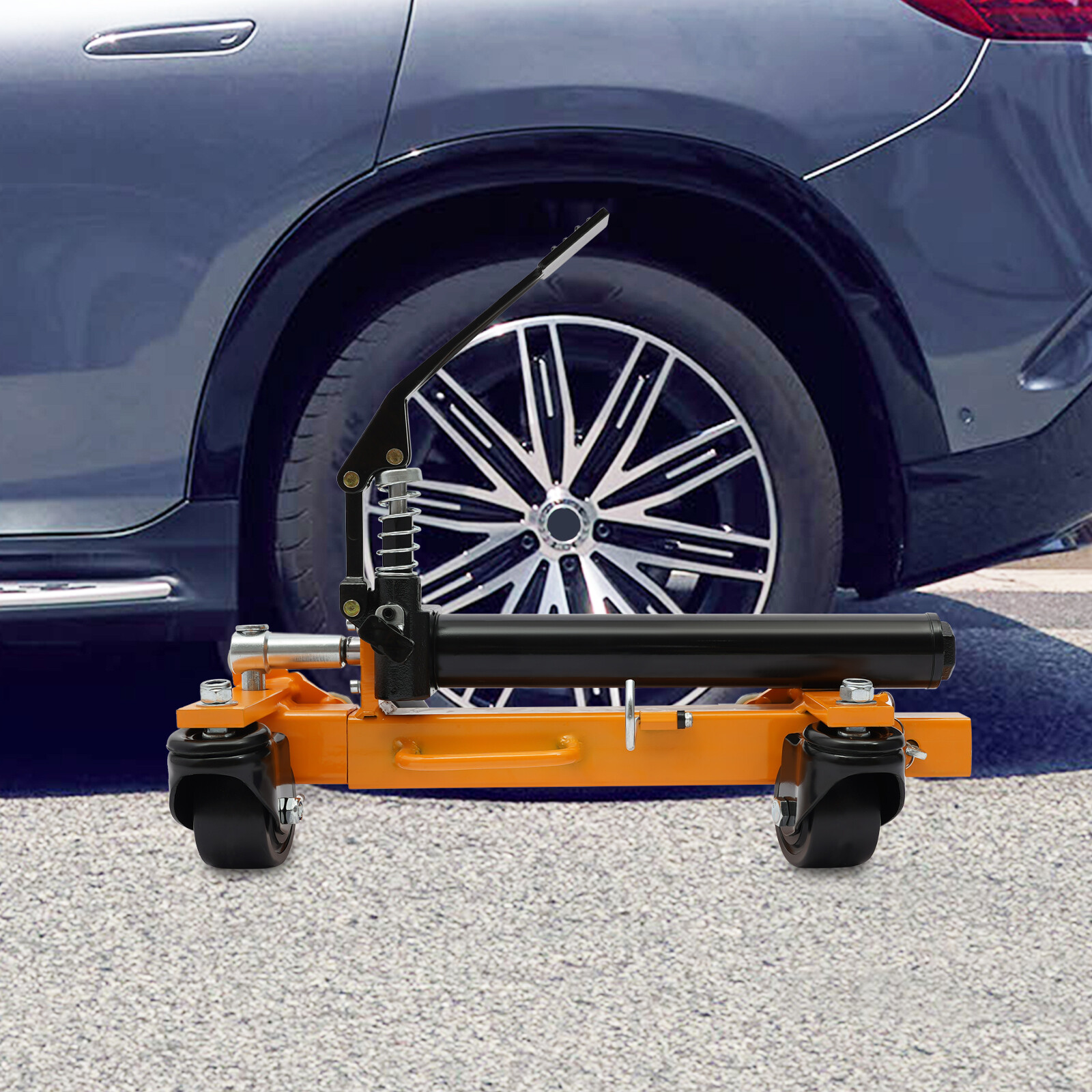Hydraulic Wheel Dolly 2204 lbs Truck Car Wheel Moving Dolly Auto Tire Lift New