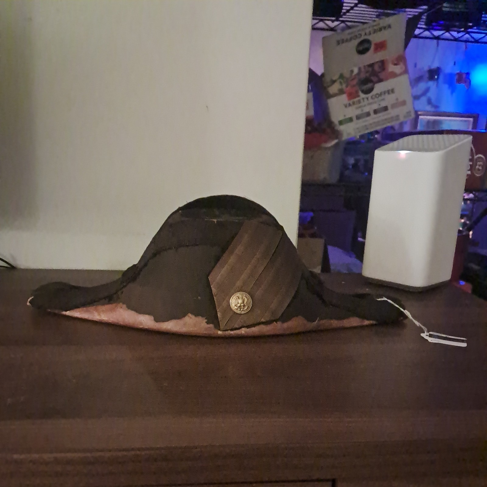 🪖 Original Civil War Scarce Federal Navy Officer Bicorn Hat 🪖