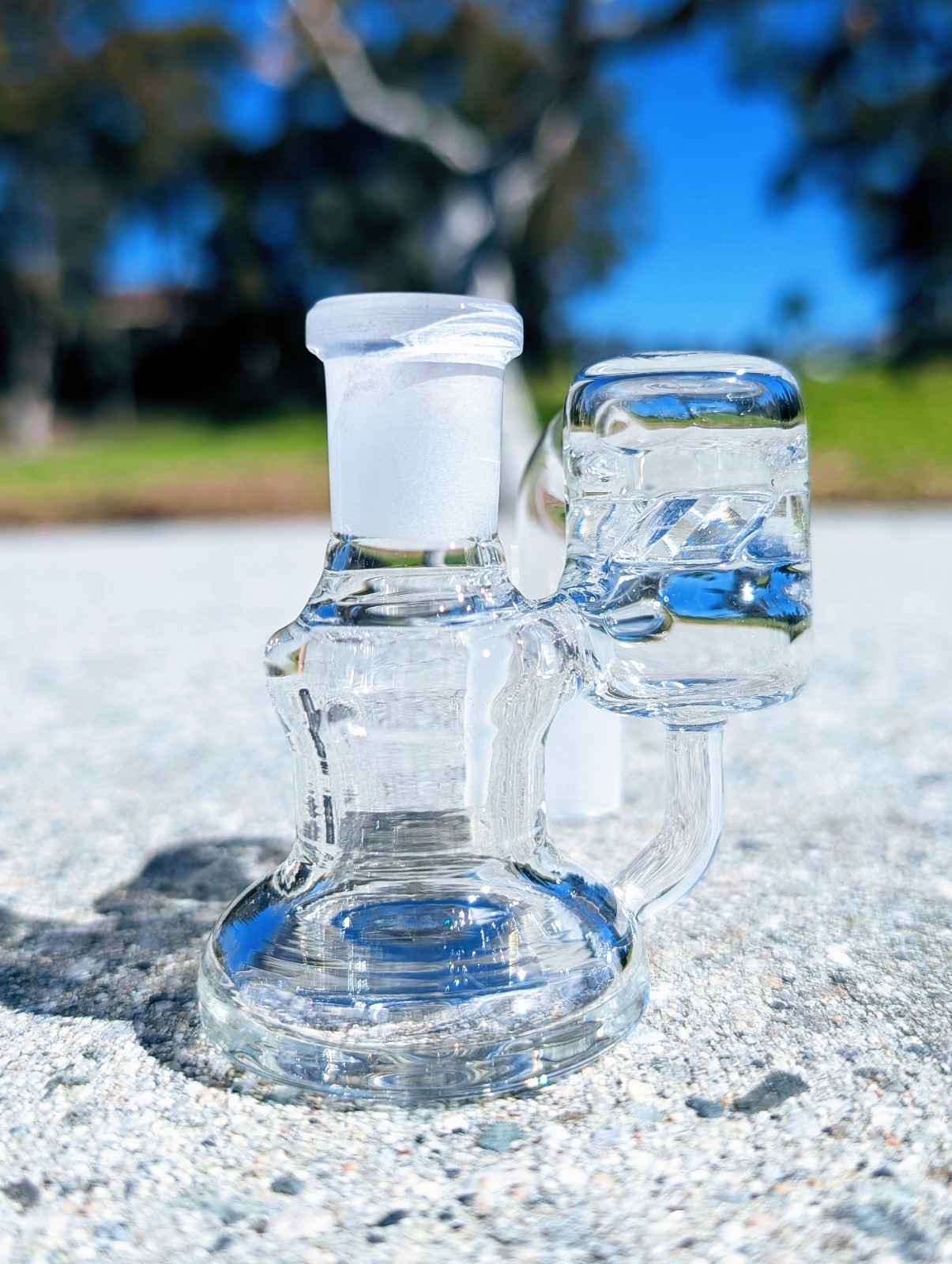 Turbine Perc 14mm 90° Premium Dry Ash Catcher Tobacco Water Pipe Bong Bubbler