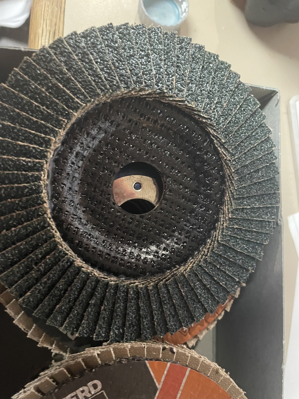 10 pack Pferd 63030 5" X 9/16x7/8 Polifan Flap Disc 36 grit psf zirkon