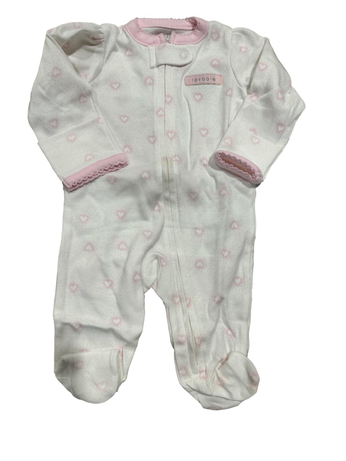 Precious Firsts Made by Carter's Baby Girls' 3 Piece Sleep N' Play Set 3Months