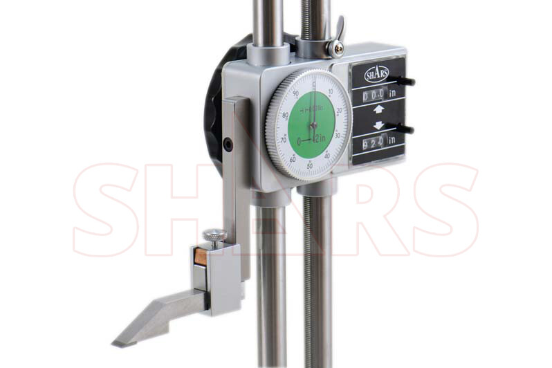 PRECISION DOUBLE BEAM 12" DIAL HEIGHT GAGE CARBIDE .001 R]