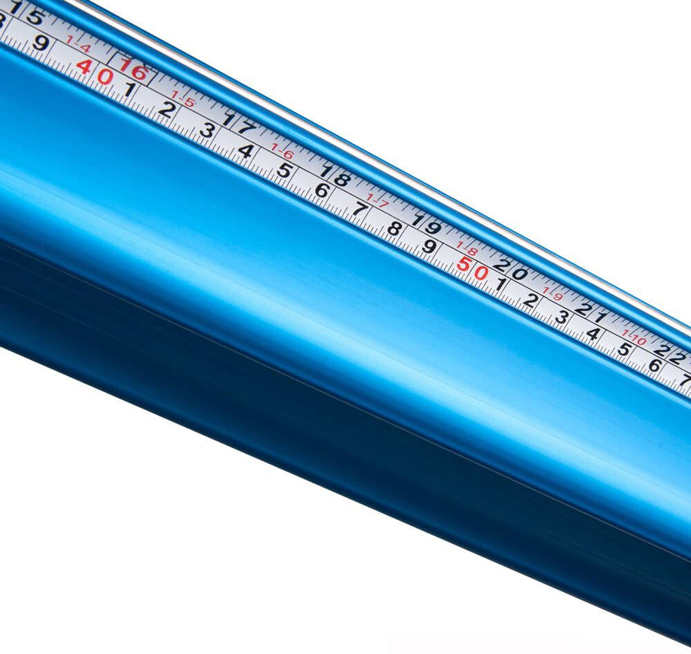 Big Foot Aluminum Metal Safety Ruler Cutting Trimming Vinyl w/ Stainless Steel