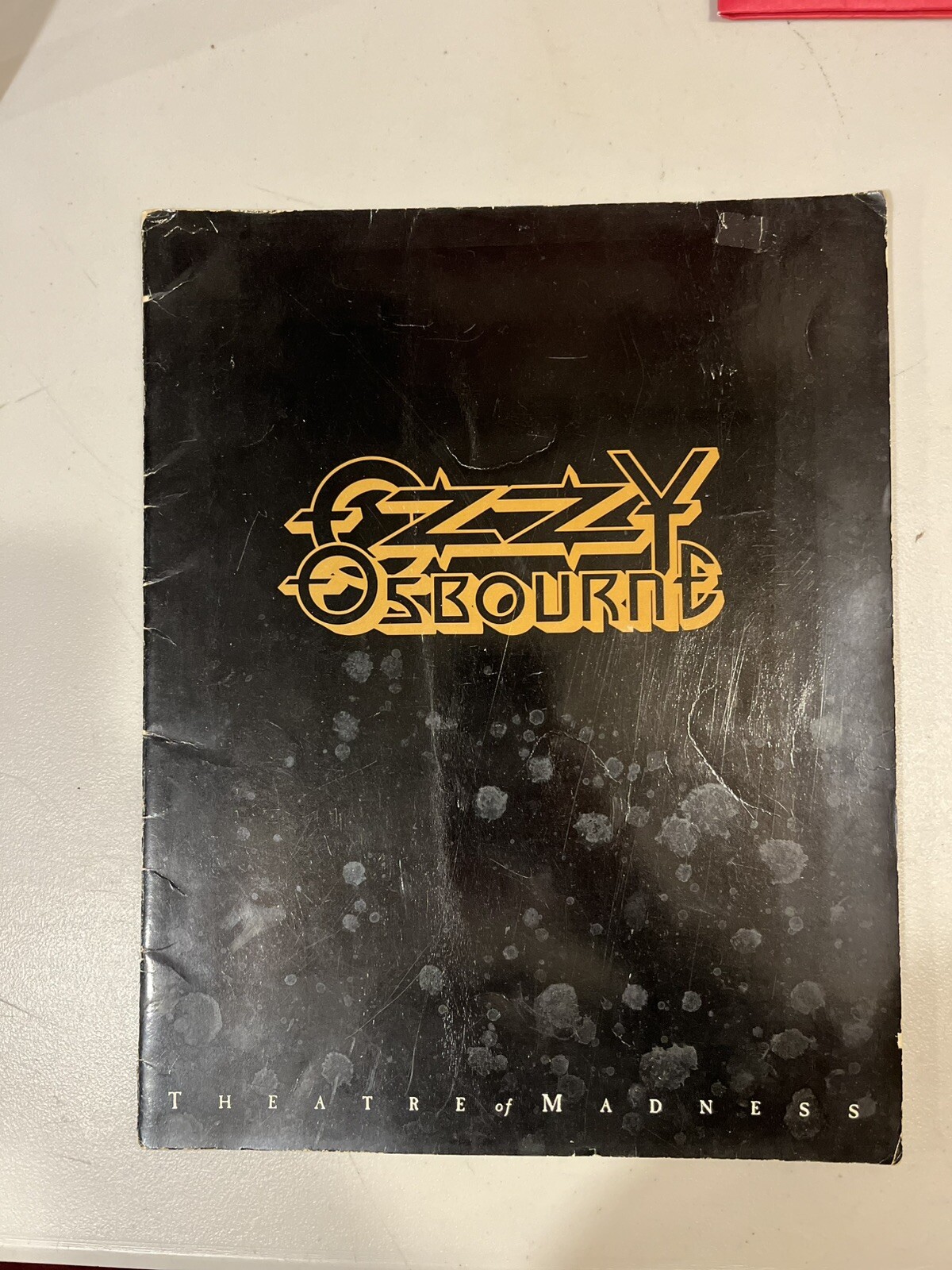 Vintage 1991 Ozzy Osbourne 1991 No More Tears Touring Program