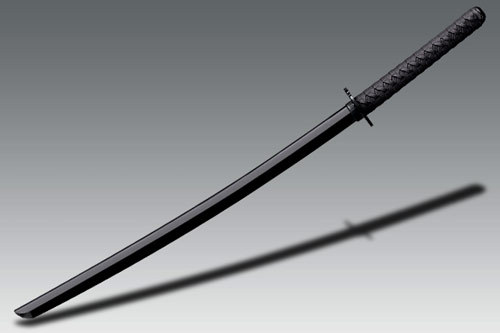 Cold Steel Bokken Black Japanese Training Sword Overall 41.5" 20 oz. 92BKKC NEW