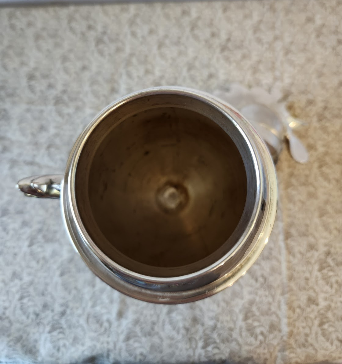 Rooster Cocktail Shaker Restoration Hardware Polished Silver Plate Vintage 13"