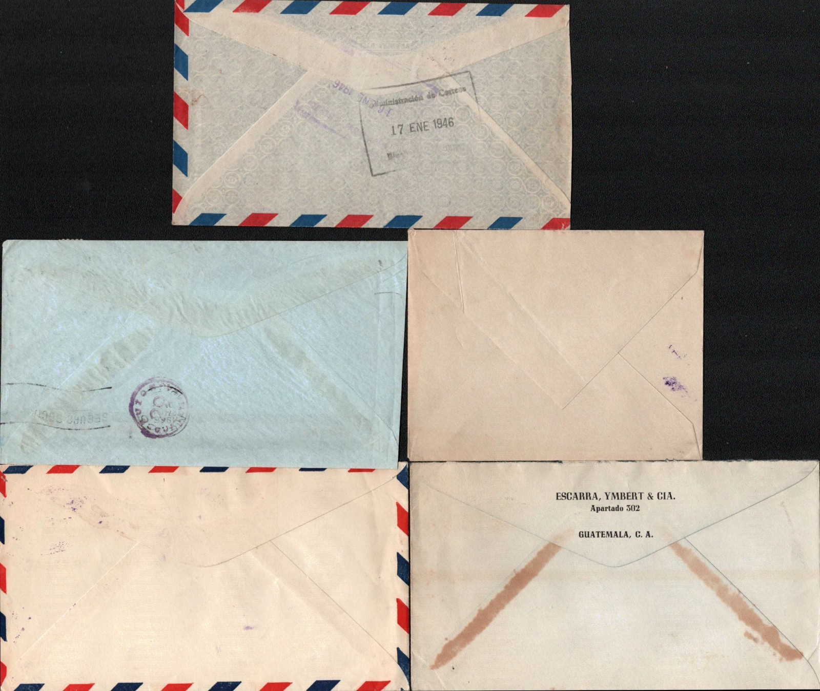 Guatemala Cover Collection - 9 Items - [Group 3]