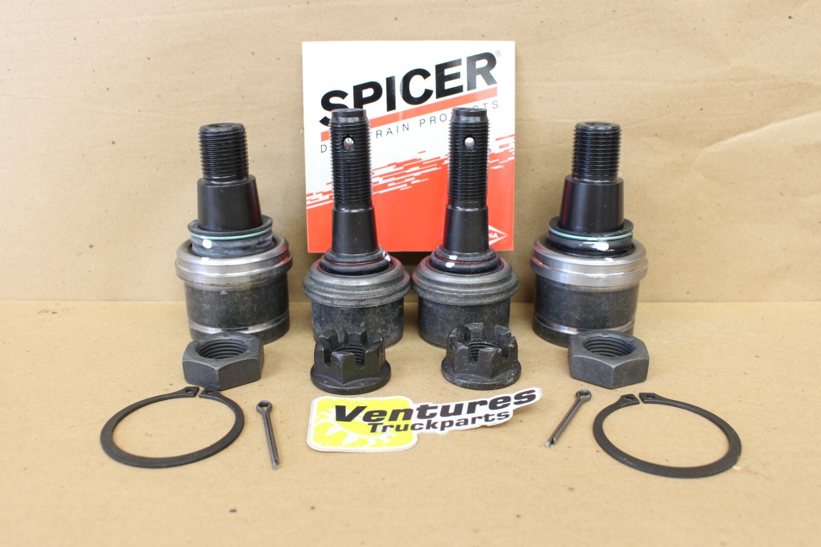 Spicer 2005-2014 Ford F250 F350 4X4 Front Axle Seal Ball Joint U Joint Sr. Kit