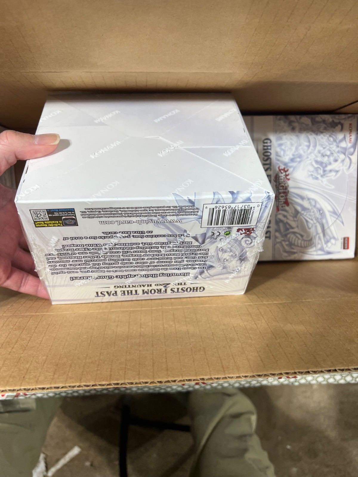 Yugioh Ghosts from the Past 2nd Haunting 1st Ed Display Box (From Fresh Case)