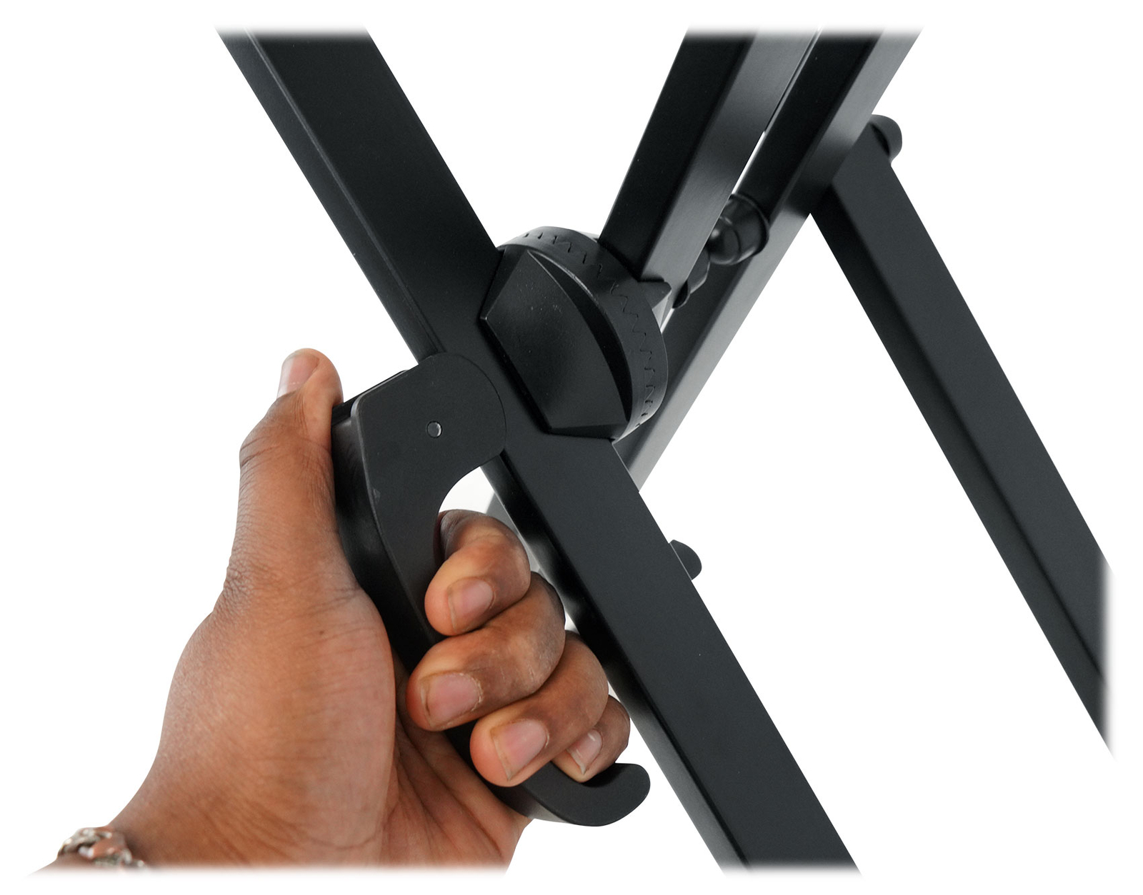 Rockville RKS42X X-Stand 2-Tier Keyboard Stand Fits Korg 2-Tierlogue 61