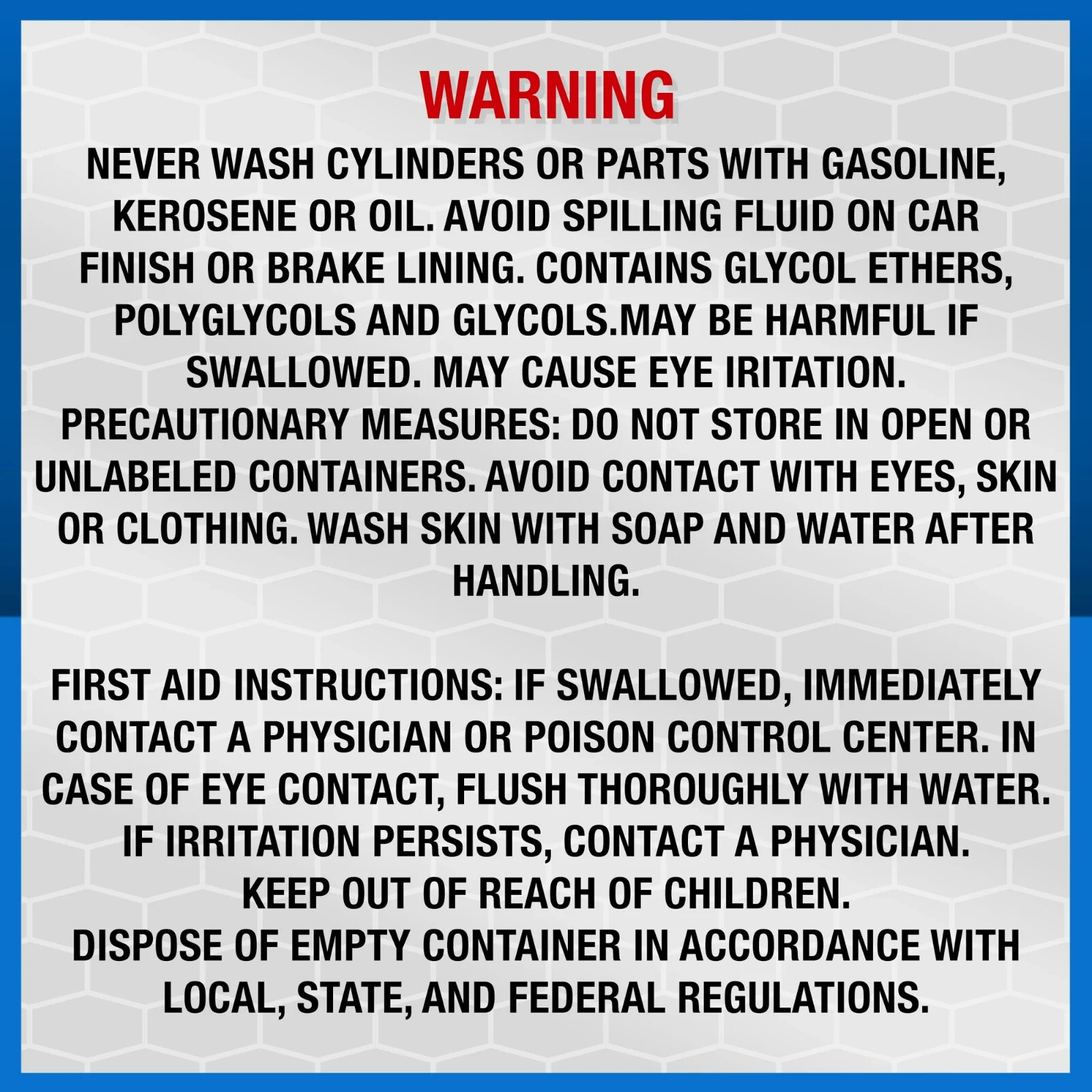 Super Tech Dot 4 Brake Fluid, 12 fl oz