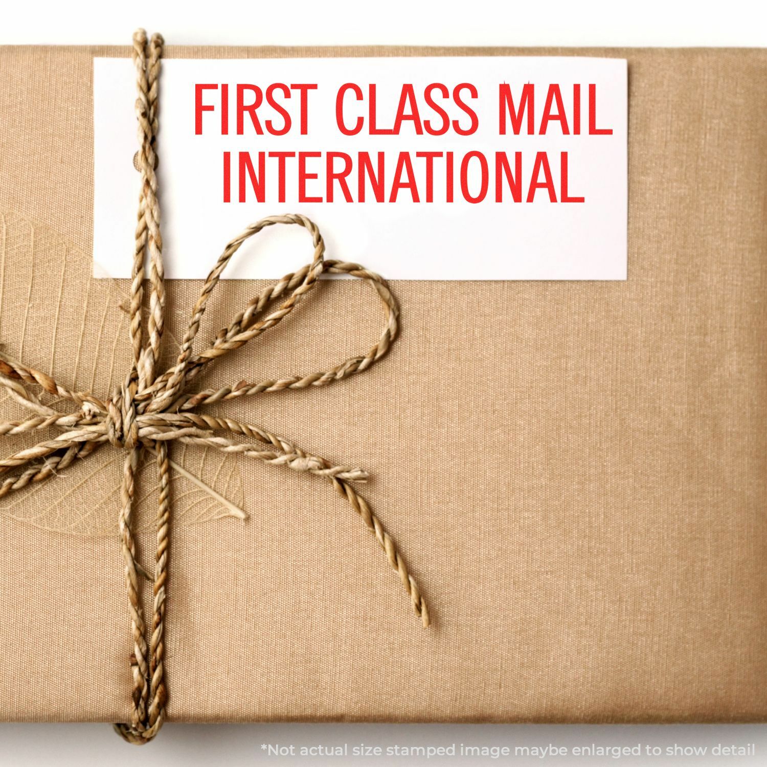 First Class Mail International Rubber Stamp Business Office Size 1/2"x 1-1/2"