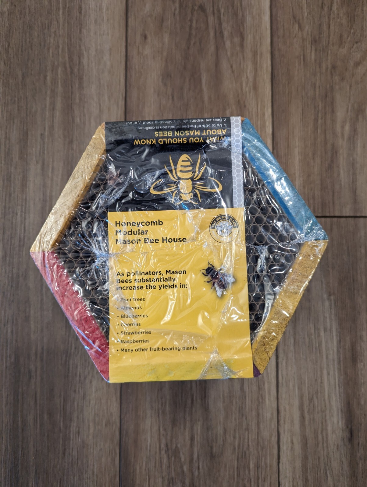 Honeycomb Modular Mason Bee House