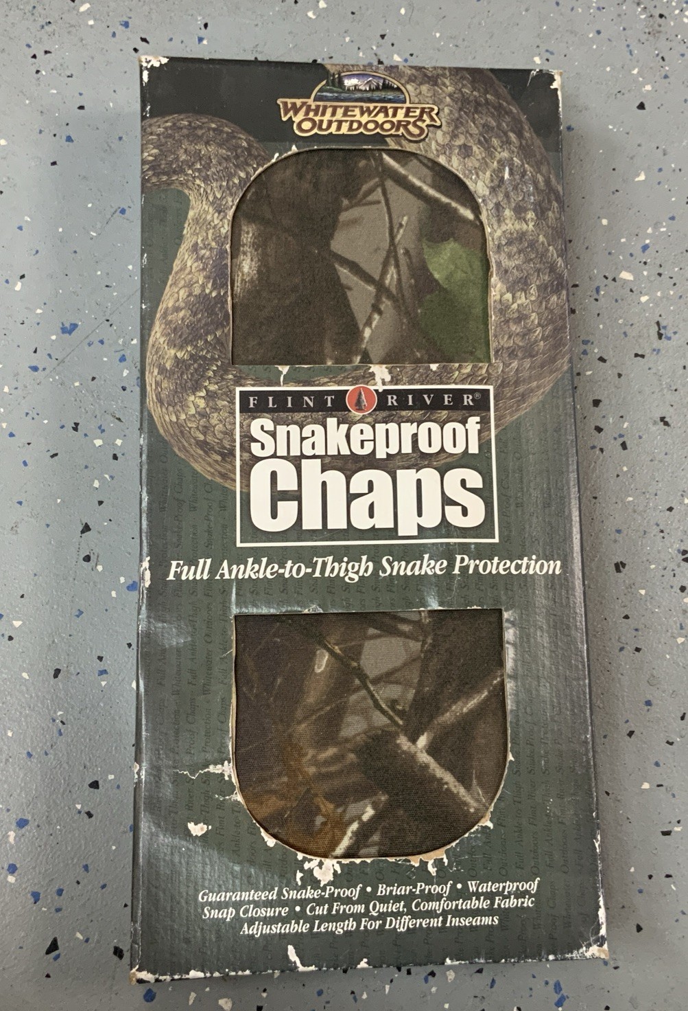 Flint River Snake Proof Chaps HWG160 Reg Short