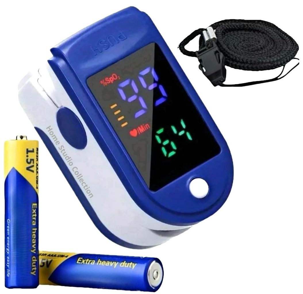 Finger Tip Pulse Oximeter LED Blood Meter For Hospital Household NEW