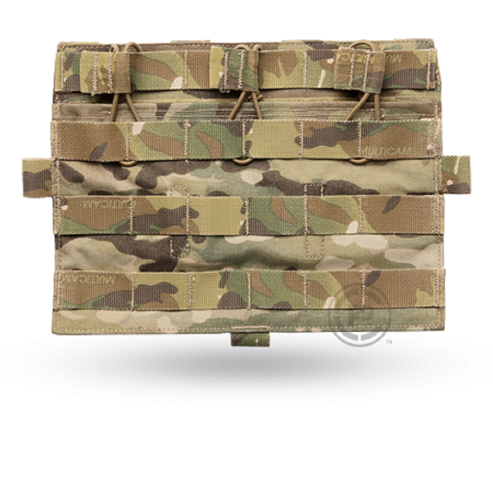 Crye Precision - AVS Detachable Flap Flat Mag Pouch - Multicam - Holds 3 Mags