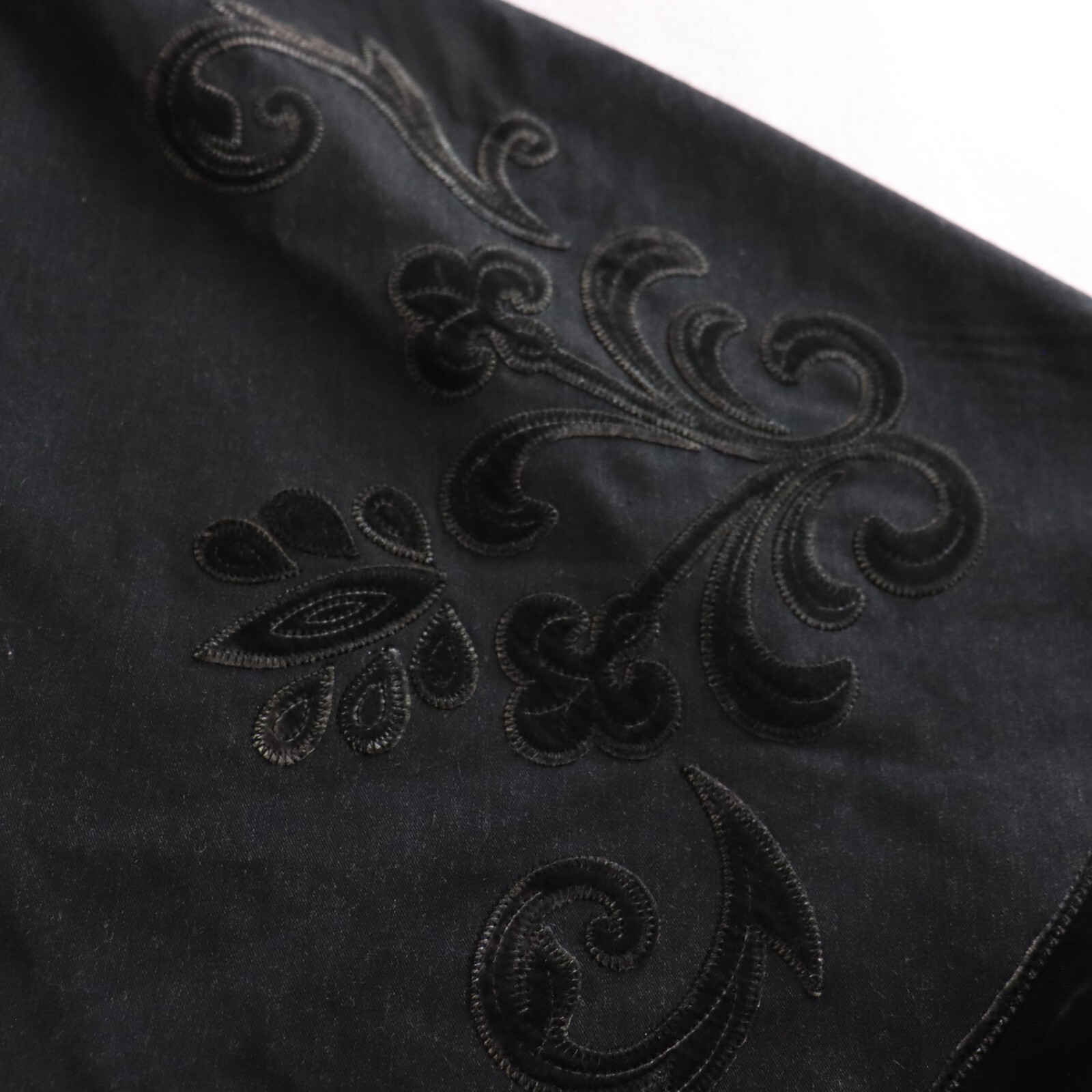 Sussan Womens Vintage Y2K Skirt Size 8 Charcoal A Line Silk Velvet Trim NWT NEW