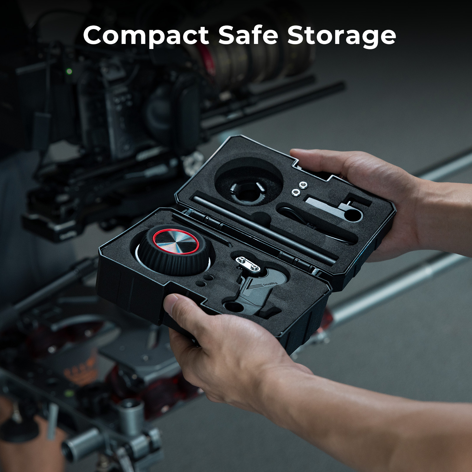 SmallRig Wireless Follow Focus Lite Kit with Handwheel Controller & Receiver Mot