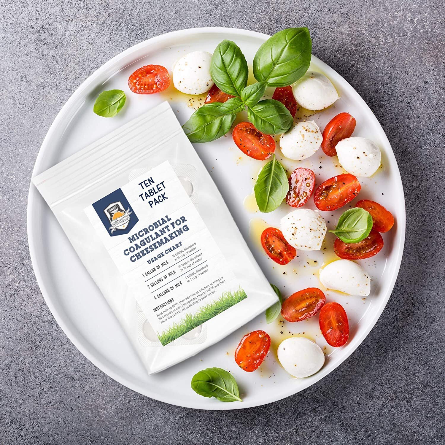 Fermentaholics Microbial Rennet Tablets For Cheese Making DIY Cheesemaking