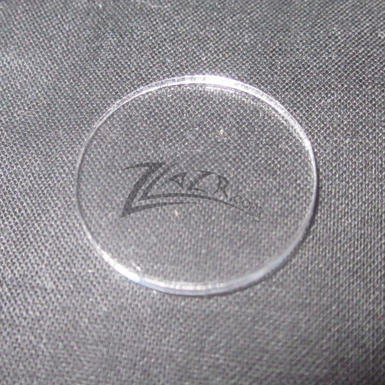 (100) 5/8"x1/32" Super Thin Acrylic Small Circles Craft Disc Clear Flat Plastic