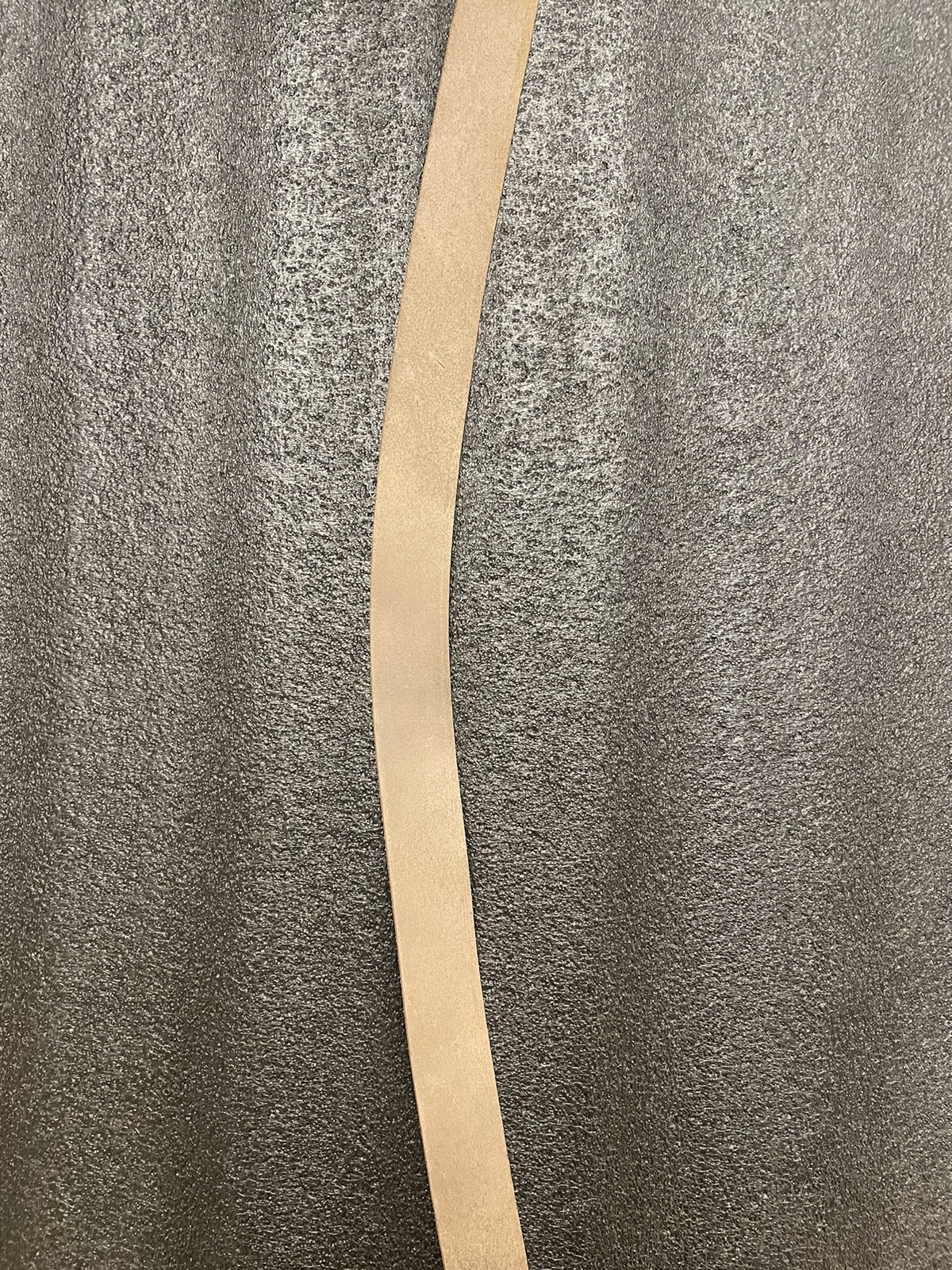 ORIGINAL WWII WW2 US-GERMAN VISOR CAP/HAT LEATHER SWEATBAND FOR PARTS OR REPAIR