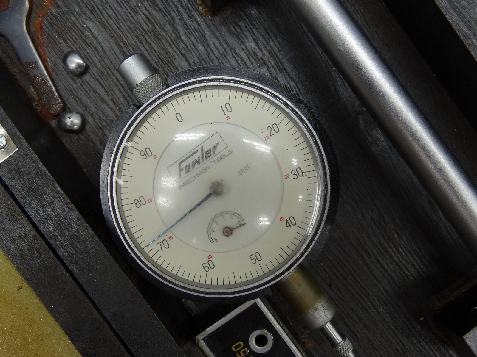 FOWLER Precision Bore Gauge .75in -1.50in Set with Dial Gage Japan
