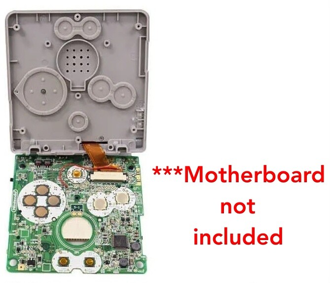 Gameboy Advance SP 720x480 IPS LCD Backlight Kit V5 3.0 *NO SOLDER* with Shell