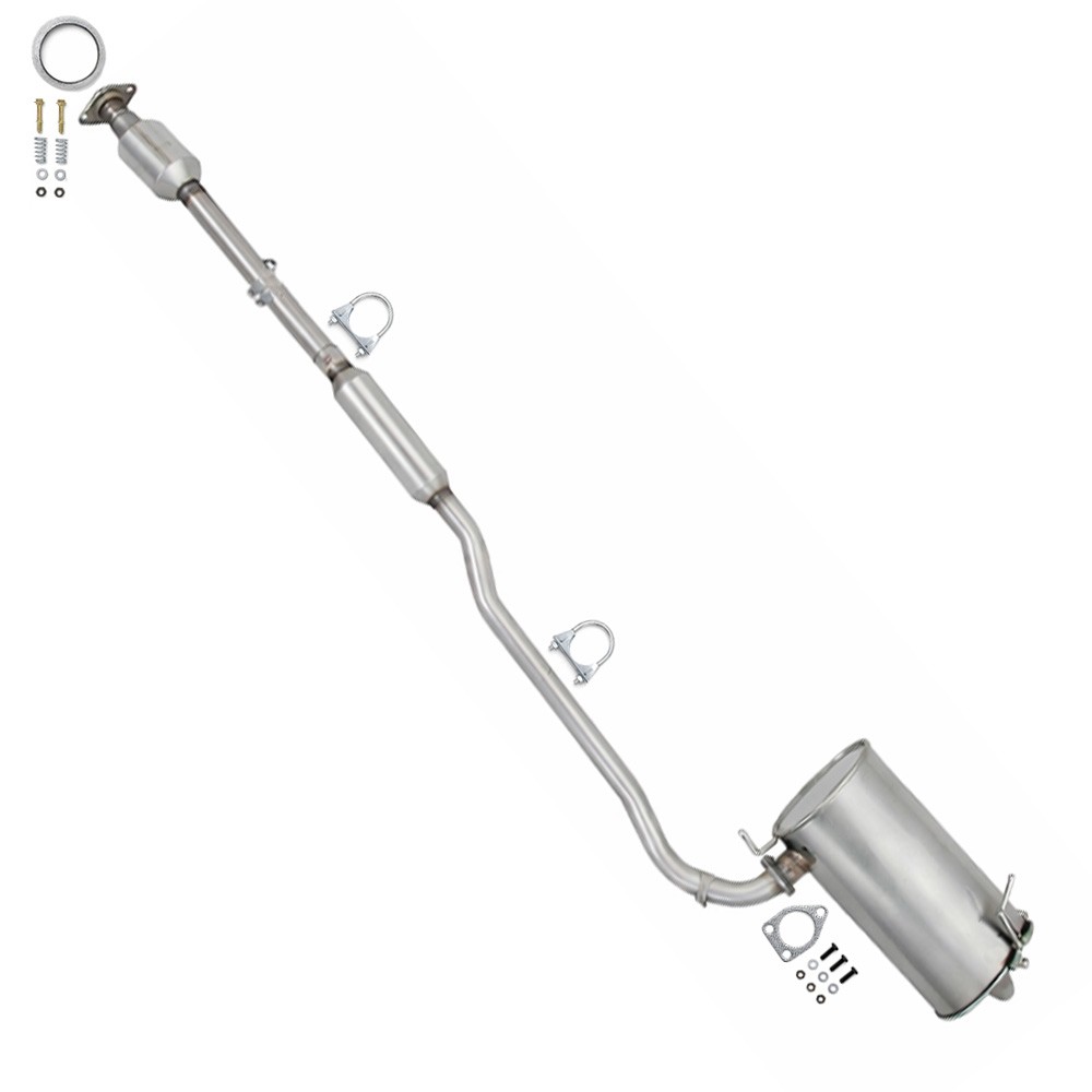 EPA-Approved Catalytic & Rear Muffler Exhaust Kit fits: 2014-2019 Outlander 2.4L