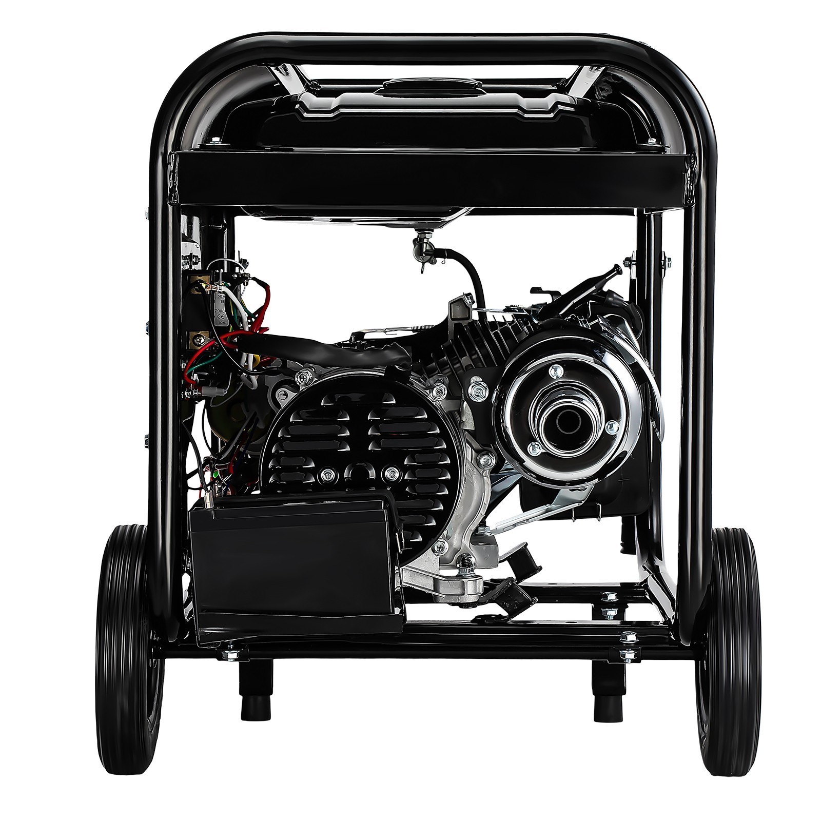 5000W Portable Inverter Generator Gas Powered Electric Start For Home Backup