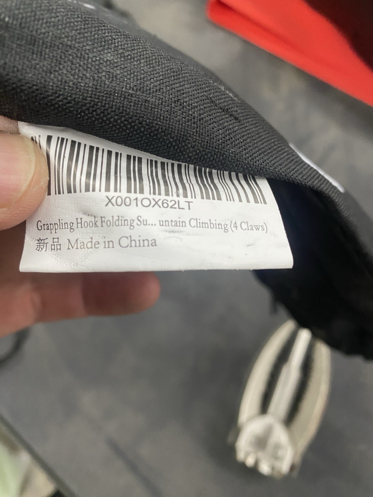 Grappling Hook Folding Claw Multifunctional Stainless Steel Hook for Outdoor ...