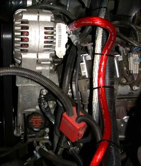 4 AWG Gauge 20ft Red + 5ft Black Flex OFC Power Wire Strands Copper Marine Cable