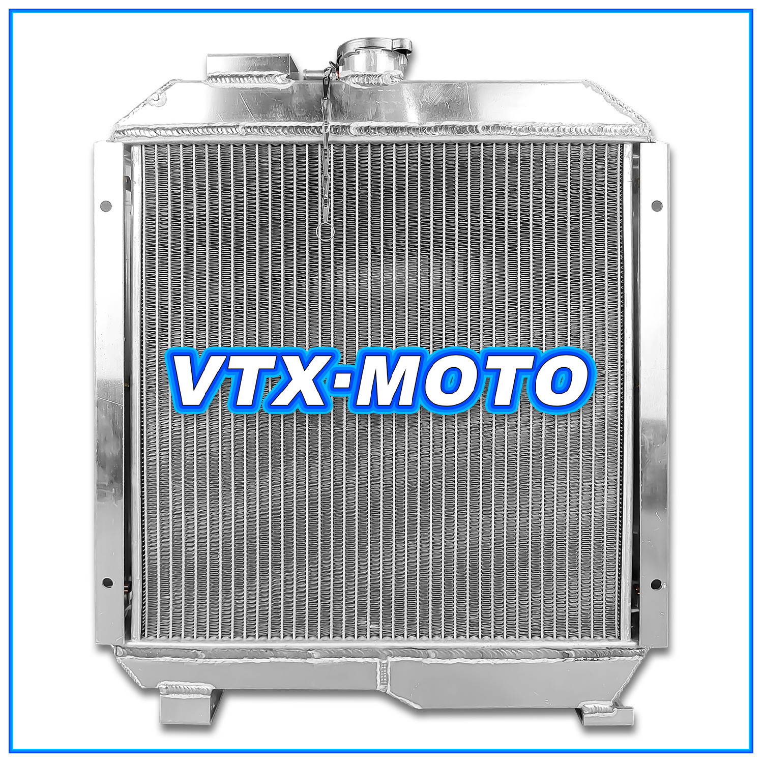 SBA310100630 aluminum compact radiator for Ford New Holland model 1715 tractors