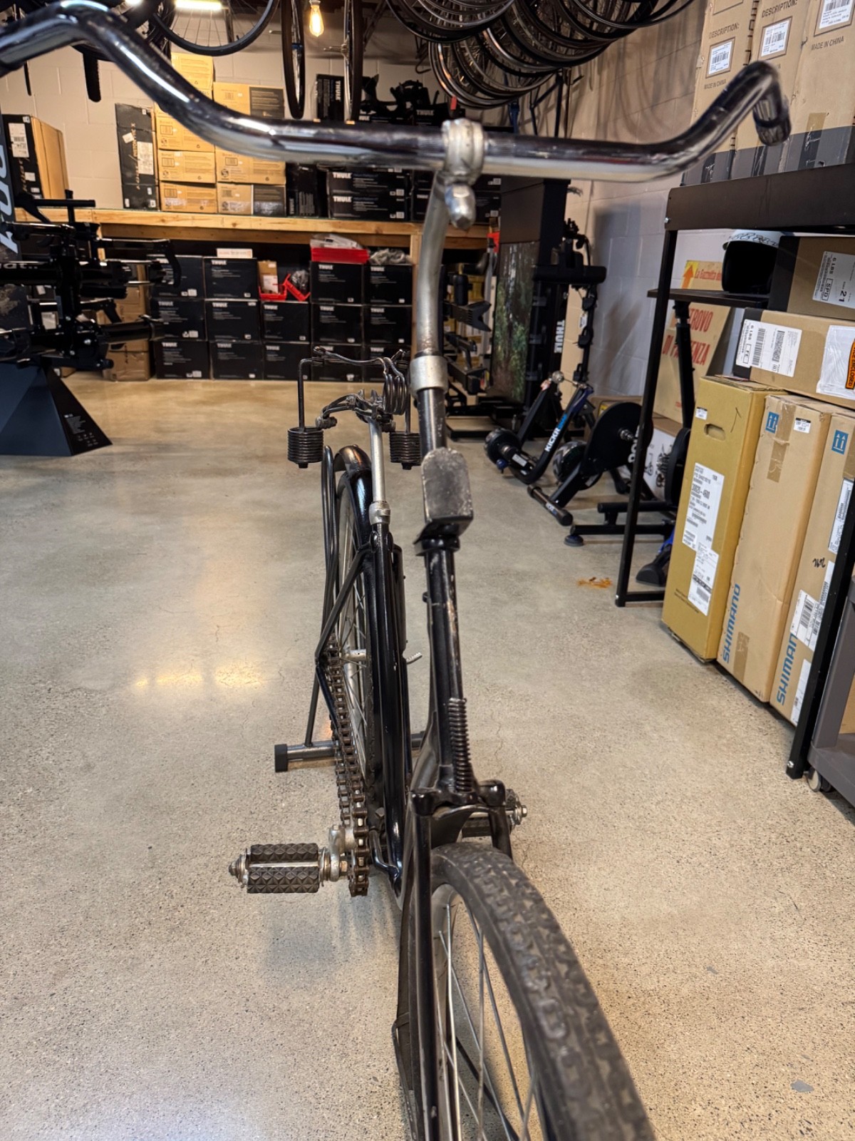 Antique Safety Bicycle c.1890s–1910 Spoon brake Early Bike Vintage- Very Rare!