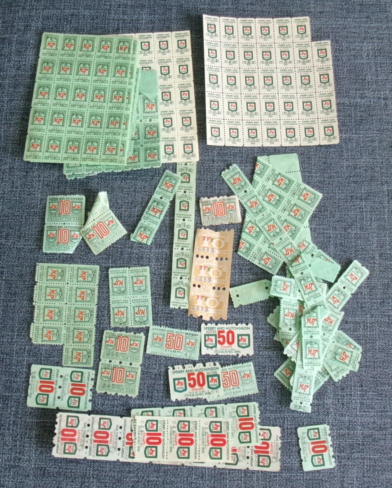 S&H Green Stamp Accumulation