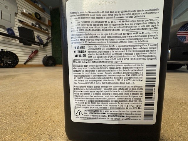 (4) Genuine Differential Oil Front Mopar 68089195AA 68089195AB SAME AS DEALER