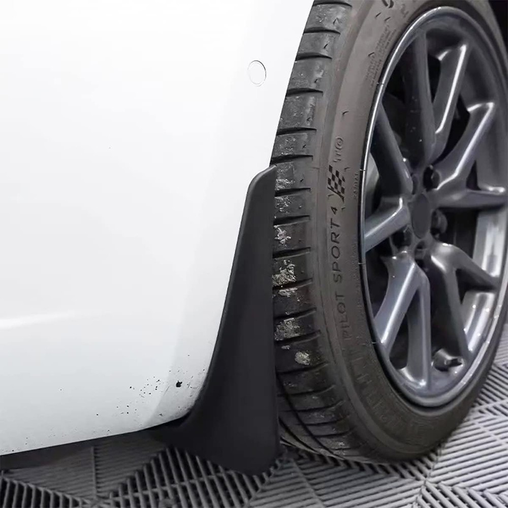 4PCS Mud Flaps for Car Universal Splash Guard PP Mudguards Fits Most Vehicles ZU