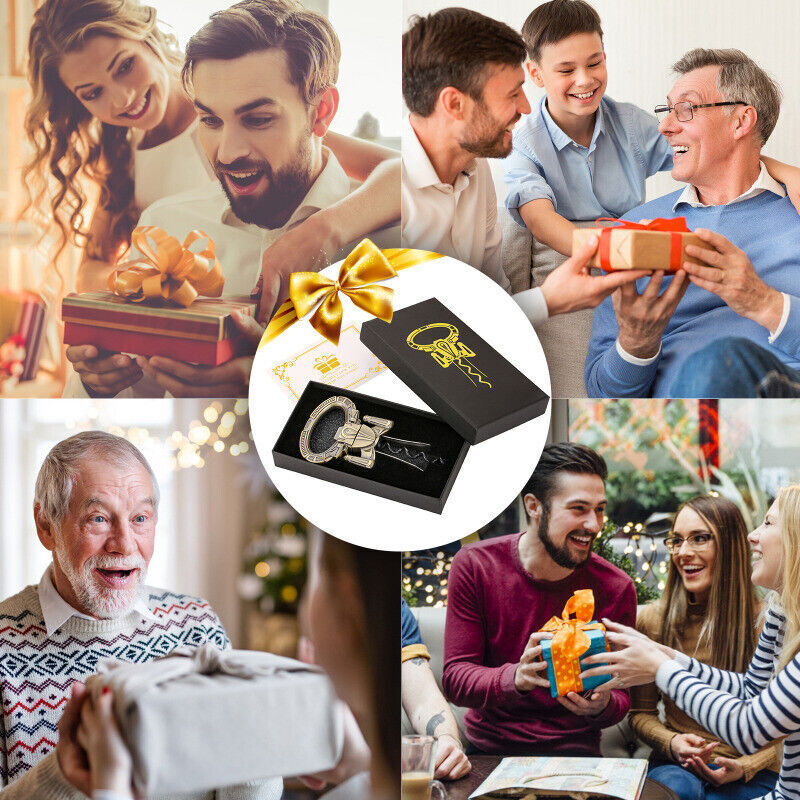 Ah-So Old Wine Opener Two-Prong Cork Puller Remover Multifunction Beer Corkscrew