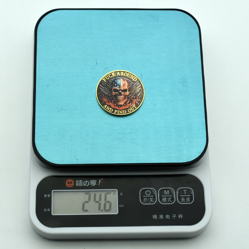 Valor & Victory - The Spirit of the Republic Challenge Coin Commemorative Medal