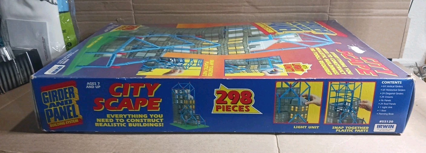 298 Irwin Girder & Panel Building System City Scape With Lights- Open Box 55120