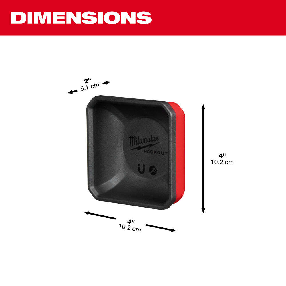 Milwaukee 48-22-8070 PACKOUT Magnetic Wall Mounted Bin