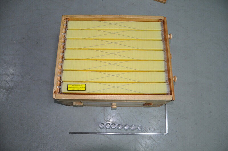 Auto Shed Bee Hives Super Box Beekeeping Hives + 7x Bee Hive Frames Bee Frames