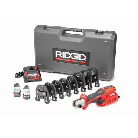 Ridgid 55108 Compact Cordless Press Tool Jaw, For 1/4 In Copper Pipe