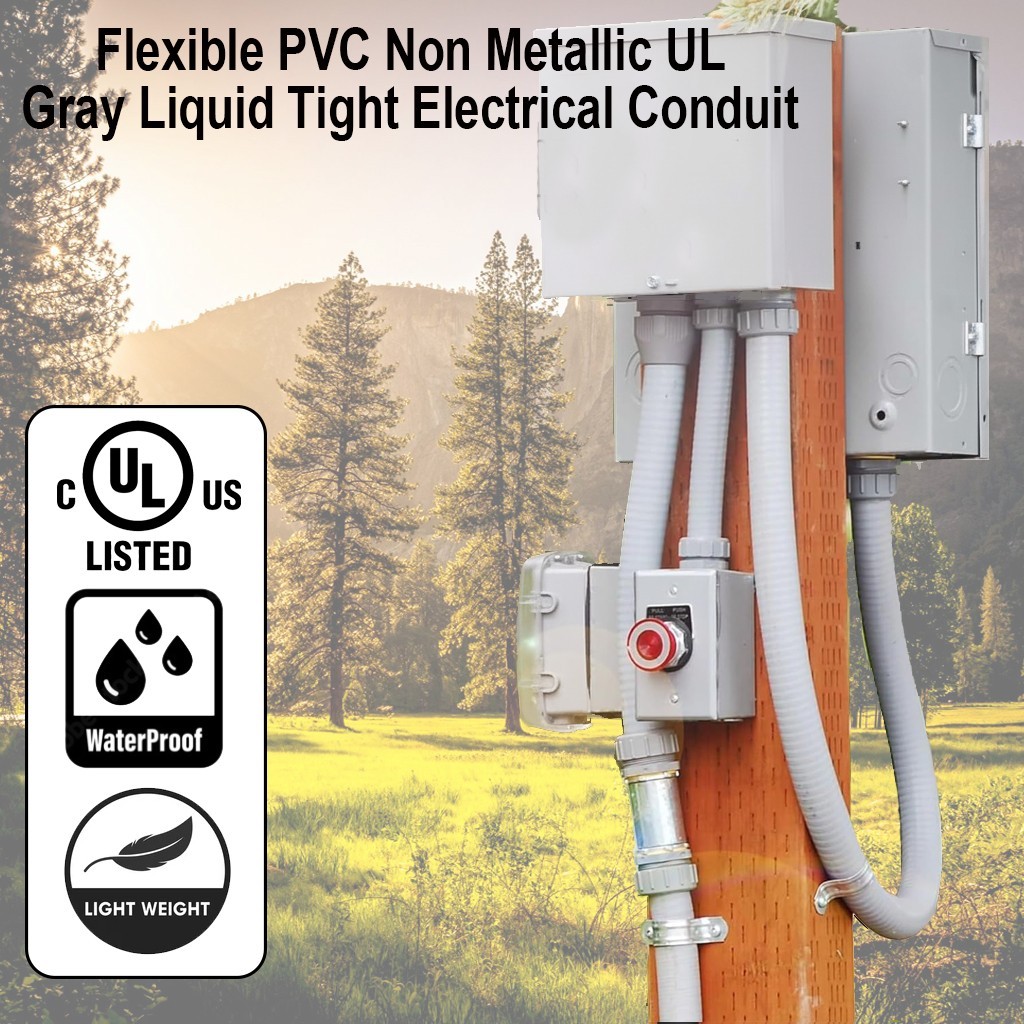 Flexible Liquid Tight, Non-Metallic Electrical Conduit - UL Listed