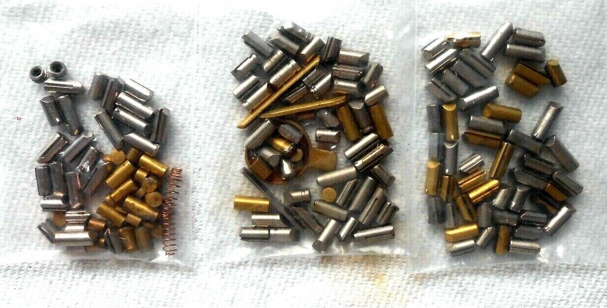 MEDECO   High Security  LOCKSMITH PINS  (150+ count)     Locksmith,Student