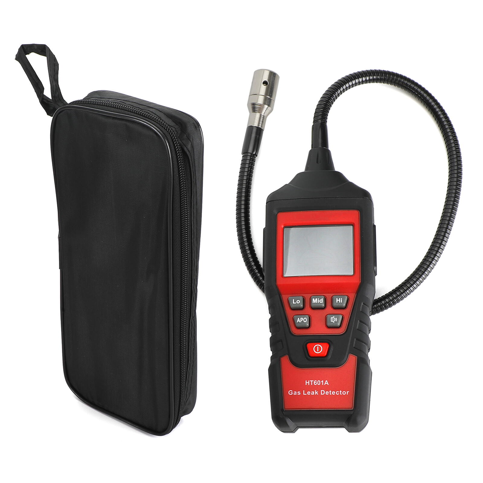 Combustible Natural Gas Propane Leak Detector Portable LCD Tester Visual Leakage